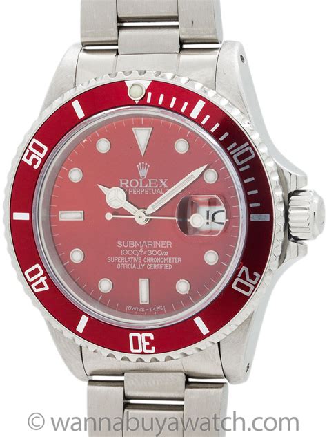 bezel red triangle rolex 16610|rolex submariner bezel colors.